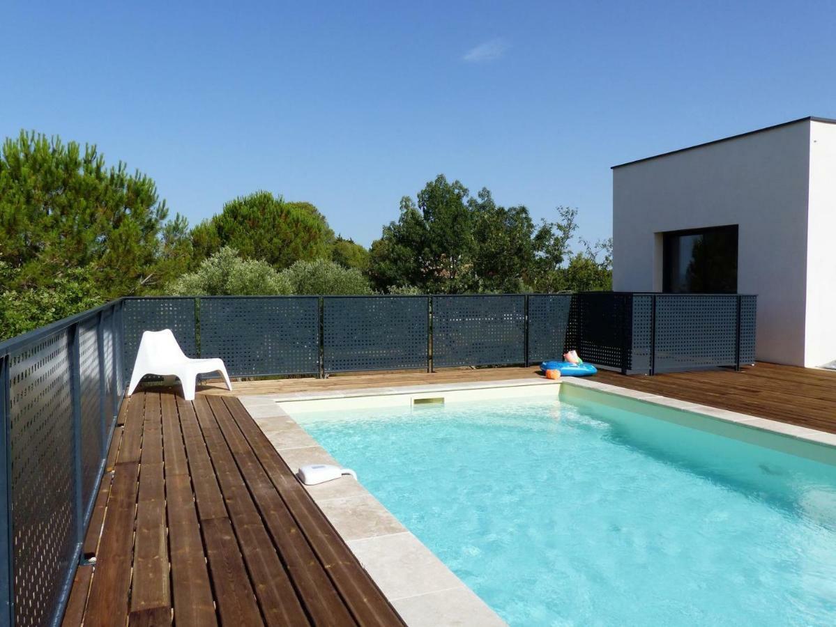 Villa Piscine Sud France Verzeille Exteriör bild