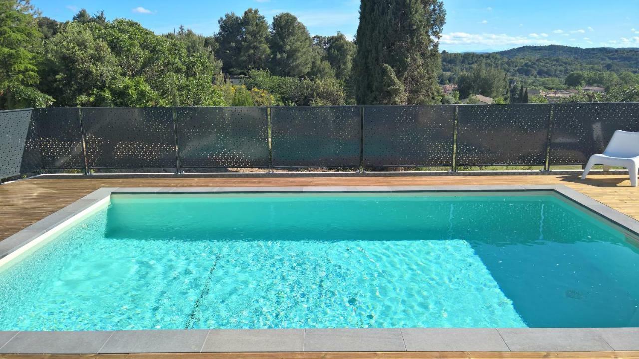 Villa Piscine Sud France Verzeille Exteriör bild